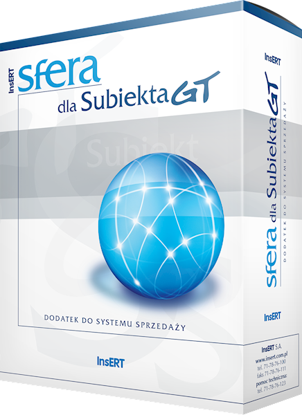 Sfera dla Subiekta GT - rozszerzenie na kolejne stanowisko wraz ze stanowiskiem Subiekta GT (e-lic)