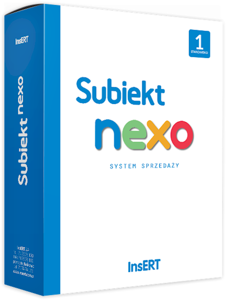 Subiekt nexo (licencja elektroniczna na 1 st.)